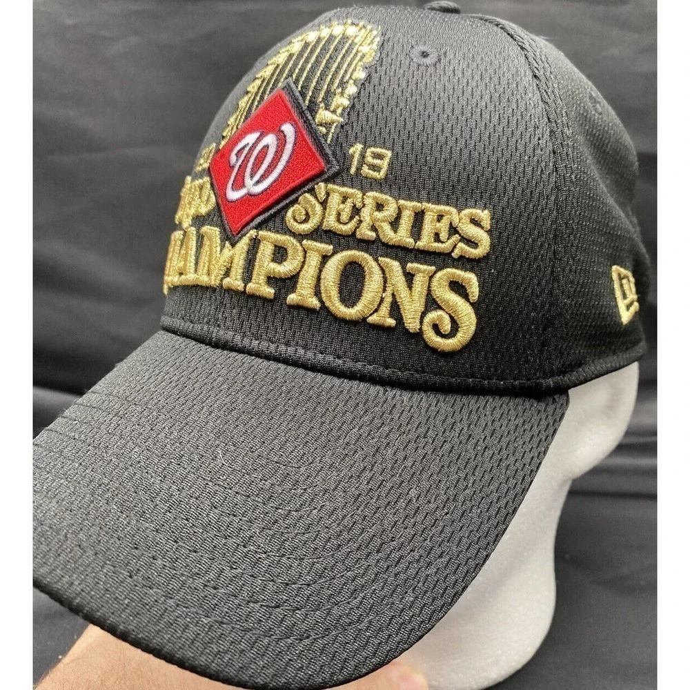 NEW Era Washington Nationals 2019 World Series Champions 39THIRTY Cap Hat Osfm